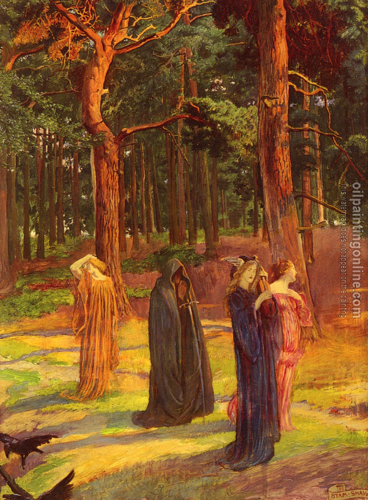 John Byam Liston Shaw - A Dirge